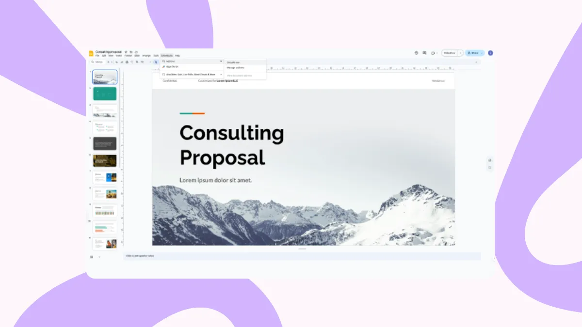 Кандай кылып Google Slides өз ара аракеттенүү
